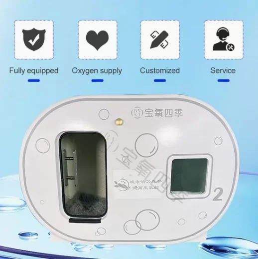 New Design Oxygen Therapy Single Person Multifunctional Micro Hyperbaric Oxygen Chamber