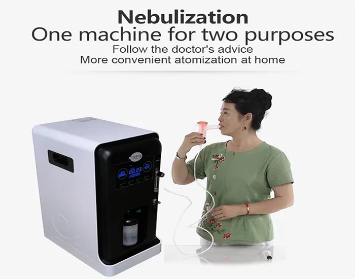Portable Oxygen Generator for Medical, Home and Commercial Use